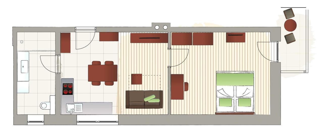 Mattone Aparthotel Lanzenkirchen Exterior photo